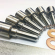 Load image into Gallery viewer, DDP 07.5-18 Dodge Cummins 6.7L Injector Nozzle Set - 90hp (25% Over) - Side View