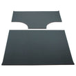 Load image into Gallery viewer, DEI 03-06 Jeep Wrangler TJ 2-Door w/Speaker Pods Boom Mat Headliner - 2 Piece - Black - Side View
