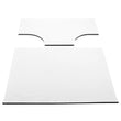Load image into Gallery viewer, DEI 03-06 Jeep Wrangler TJ 2-Door w/Speaker Pods Boom Mat Headliner - 2 Piece - White - Main Product View