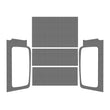 Load image into Gallery viewer, DEI 04-06 Jeep Wrangler LJ Unliminted Headliner Complete Kit - Gray - Main Product View