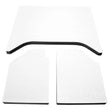 Load image into Gallery viewer, DEI 07-10 Jeep Wrangler JK 2-Door Boom Mat Headliner - 3 Piece - White - Main Product View