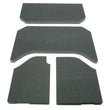 Load image into Gallery viewer, DEI 07-10 Jeep Wrangler JK 4-Door Boom Mat Headliner - 4 Piece - Black - Main Product View