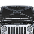 Load image into Gallery viewer, DEI 07-18 Jeep Wrangler JK Under Hood Liner Kit - Side View