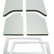 Load image into Gallery viewer, DEI 11-18 Jeep Wrangler JK 2-Door Boom Mat Complete Headliner Kit - 6 Piece - White - Side View