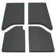Load image into Gallery viewer, DEI 11-18 Jeep Wrangler JK 2-Door Boom Mat Headliner - 4 Piece - Black - Side View