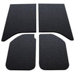 Load image into Gallery viewer, DEI 11-18 Jeep Wrangler JK 2-Door Boom Mat Headliner - 4 Piece - Black - Back View