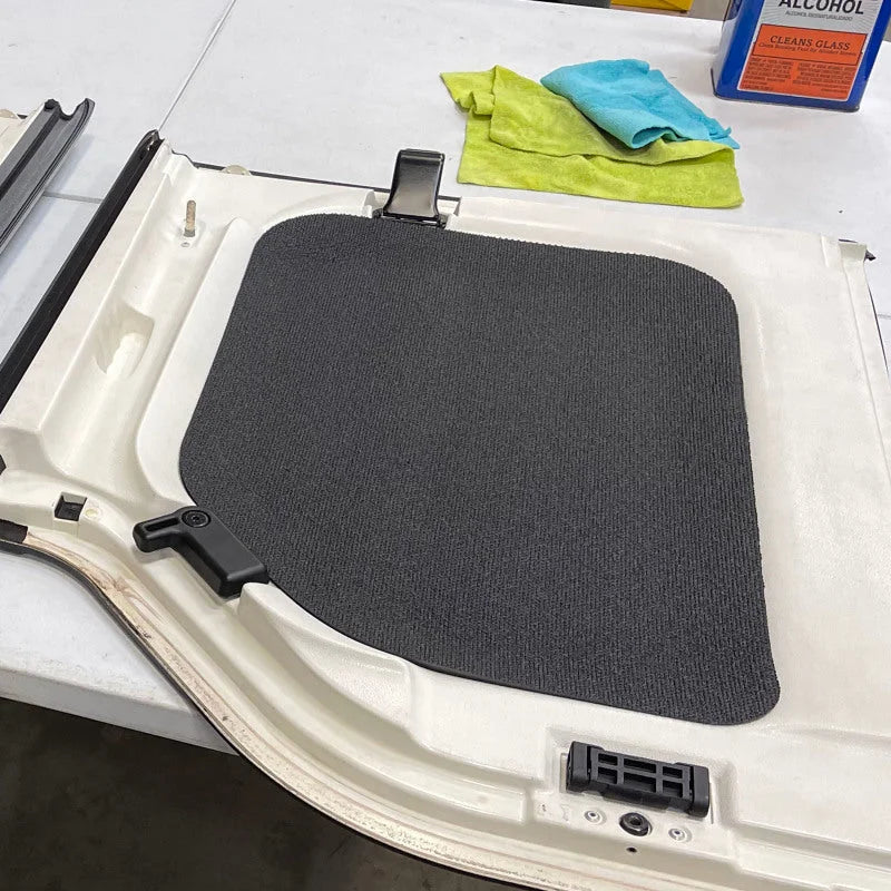 DEI 11-18 Jeep Wrangler JK 2-Door Boom Mat Headliner - 4 Piece - Black - Additional View 5