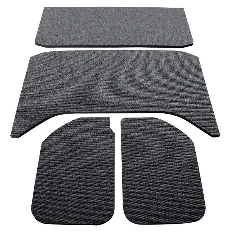 DEI 11-18 Jeep Wrangler JK 4-Door Boom Mat Headliner - 4 Piece - Black - Main Product View