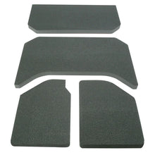 Load image into Gallery viewer, DEI 11-18 Jeep Wrangler JK 4-Door Boom Mat Headliner - 4 Piece - Black - Side View