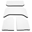 Load image into Gallery viewer, DEI 11-18 Jeep Wrangler JK 4-Door Boom Mat Headliner - 4 Piece - White - Main Product View