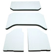 Load image into Gallery viewer, DEI 11-18 Jeep Wrangler JK 4-Door Boom Mat Headliner - 4 Piece - White - Side View