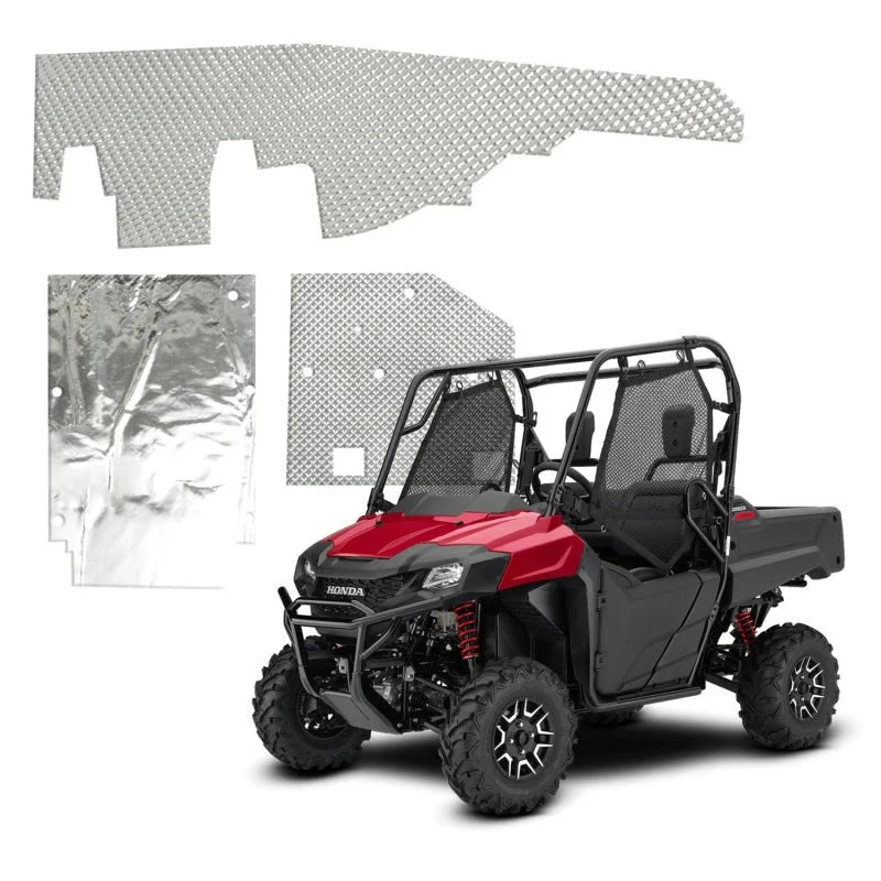 DEI 14-20 Honda Pioneer 700 Heat Shield Kit - Side View