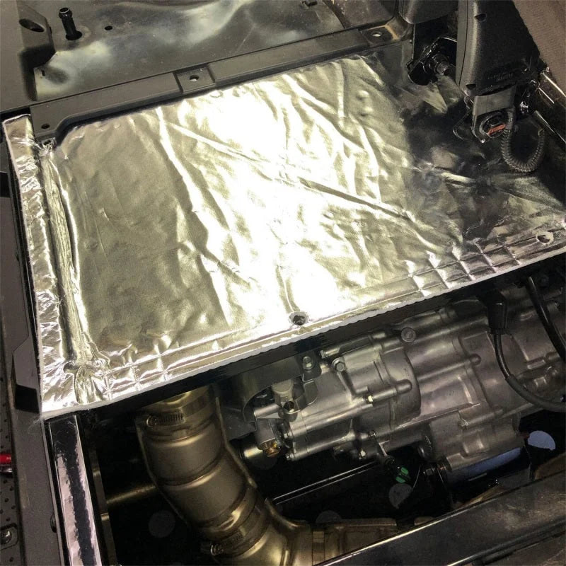 DEI 14-20 Honda Pioneer 700 Heat Shield Kit - Back View