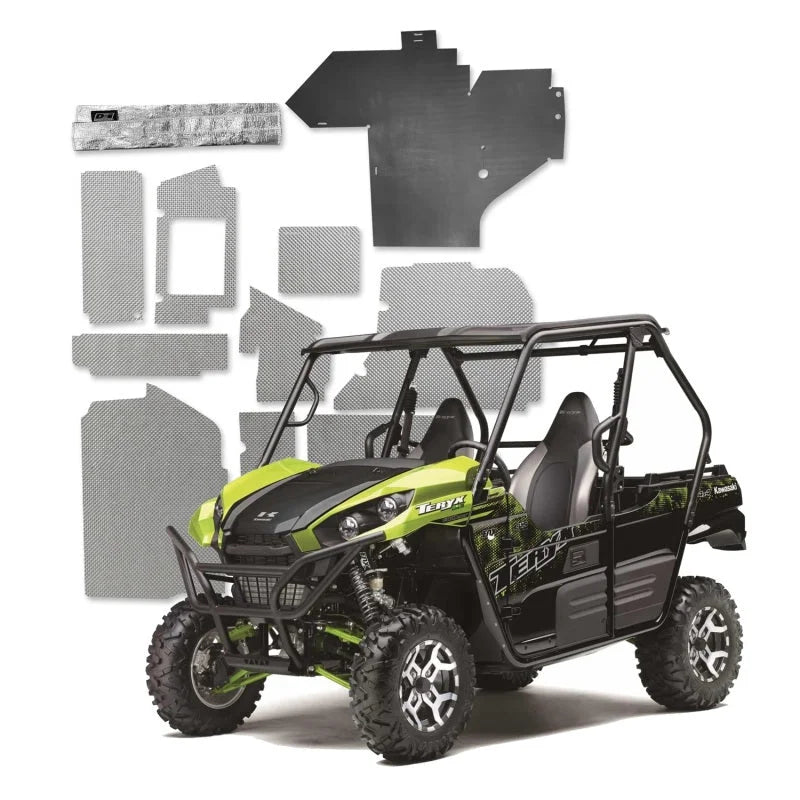 DEI 14-22 Kawasaki Teryx SXS Heat Shield Kit - Main Product View