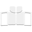 Load image into Gallery viewer, DEI 18-23 Jeep Wrangler JL 2-Door Boom Mat Complete Headliner Kit - 7 Piece - Gray - Main Product View