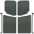 Load image into Gallery viewer, DEI 18-23 Jeep Wrangler JL 2-Door Boom Mat Complete Headliner Kit - 7 Piece - Gray - Side View