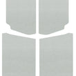 Load image into Gallery viewer, DEI 18-23 Jeep Wrangler JL 2-Door Boom Mat Headliner - 5 Piece - White - Side View