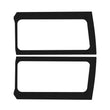 Load image into Gallery viewer, DEI 18-23 Jeep Wrangler JL 2-Door Boom Mat Rear Side Window Trim - 2 Piece - Black - Main Product View