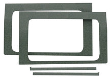 Load image into Gallery viewer, DEI 18-23 Jeep Wrangler JL 2-Door Boom Mat Rear Side Window Trim - 2 Piece - Gray - Main Product View