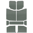 Load image into Gallery viewer, DEI 18-23 Jeep Wrangler JL 4-Door Boom Mat Headliner - 9 Piece - Gray - Main Product View