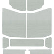 Load image into Gallery viewer, DEI 18-23 Jeep Wrangler JL 4-Door Boom Mat Headliner - 9 Piece - White - Main Product View
