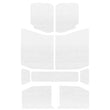 Load image into Gallery viewer, DEI 18-23 Jeep Wrangler JL 4-Door Boom Mat Headliner - 9 Piece - White - Side View