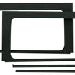Load image into Gallery viewer, DEI 18-23 Jeep Wrangler JL 4-Door Boom Mat Rear Side Window Trim - 4 Piece - Black - Side View