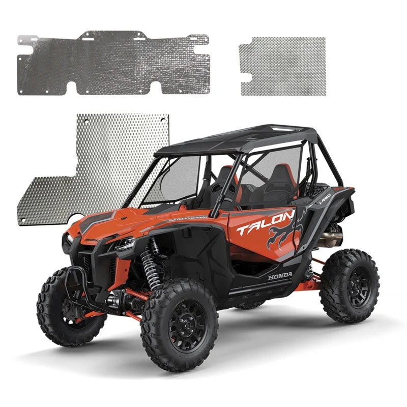 DEI 19-20 Honda Talon 1000 (2-Seater) Heat Control Kit - Side View