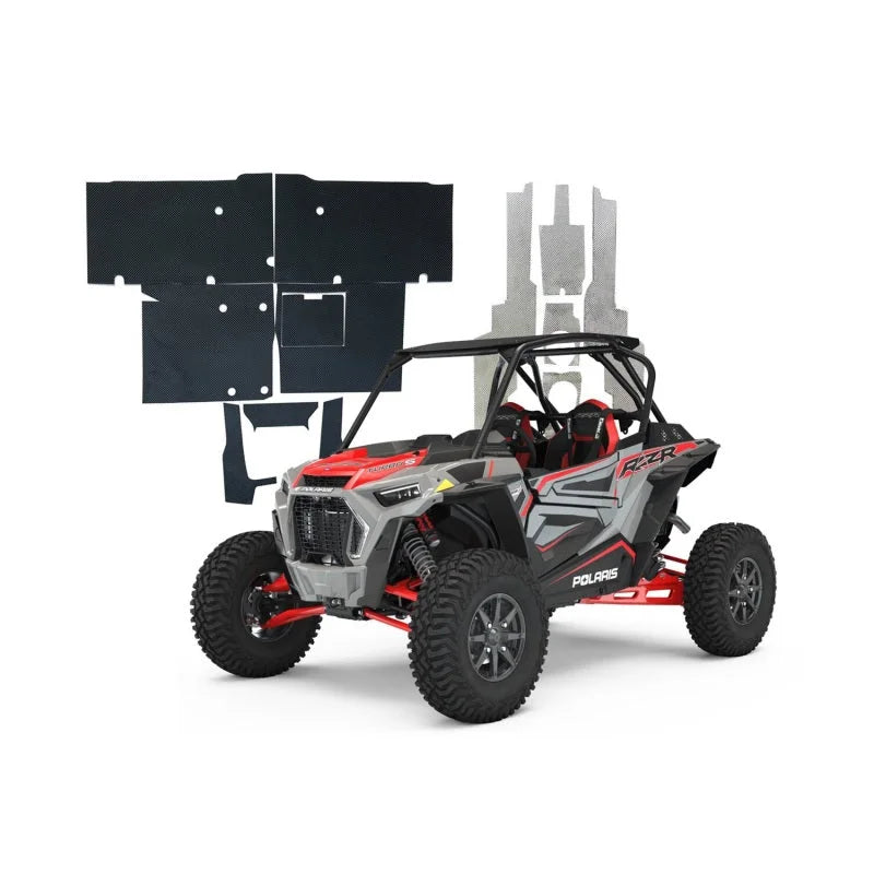 DEI 19-20 Polaris RZR XP 1000/RZR XP Turbo/RZR Turbo S Complete Heat Control Kit - Side View