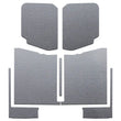 Load image into Gallery viewer, DEI 20-22 Jeep Gladiator JT 4-Door Boom Mat Complete Headliner Kit - 7 Piece - Gray - Main Product View