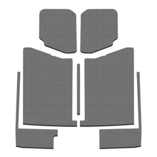 Load image into Gallery viewer, DEI 20-22 Jeep Gladiator JT 4-Door Boom Mat Complete Headliner Kit - 7 Piece - Gray - Side View