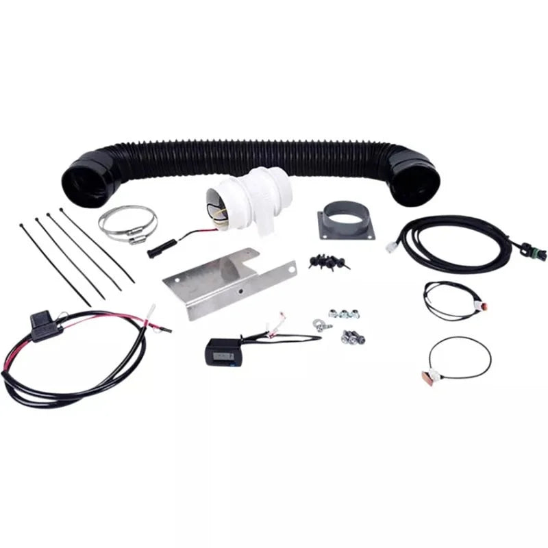 DEI 2015+ Honda Pioneer 1000-5 Auxiliary Fan Kit - Detail View