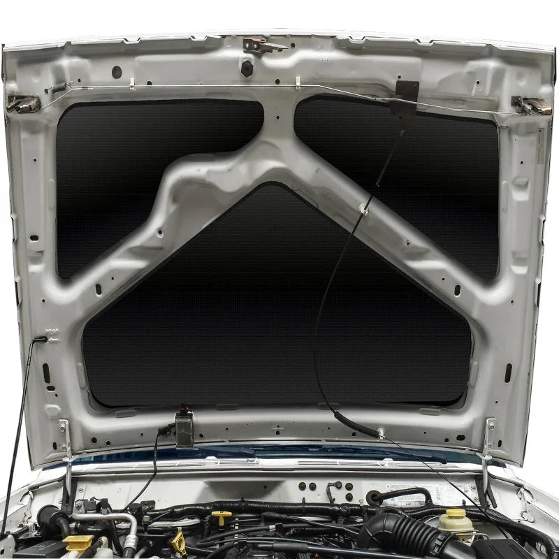 DEI 84-01 Jeep Cherokee XJ Under Hood Liner Kit - Side View