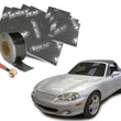 Load image into Gallery viewer, DEI 90-05 Mazda Miata NA &amp; NB Interior Floor Vibration Damping Material Kit - Detail View