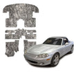 Load image into Gallery viewer, DEI 90-05 Mazda Miata NA &amp; NB Under Carpet Interior Insulation Kit - 1/2in Thick - Main Product View