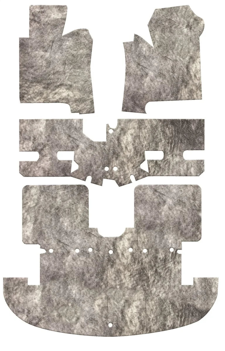 DEI 90-05 Mazda Miata NA & NB Under Carpet Interior Insulation Kit - 1/2in Thick - Side View
