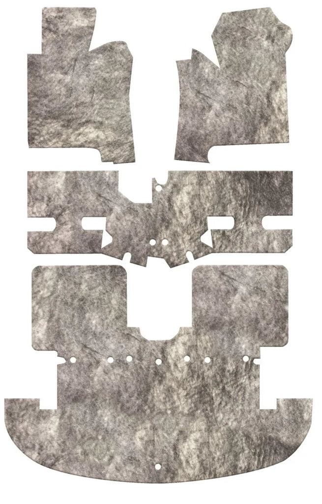 DEI 90-05 Mazda Miata NA & NB Under Carpet Interior Insulation Kit - 1/2in Thick - Side View