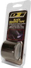 Load image into Gallery viewer, DEI Black Seaming Tape 1.5in x 15ft - Side View