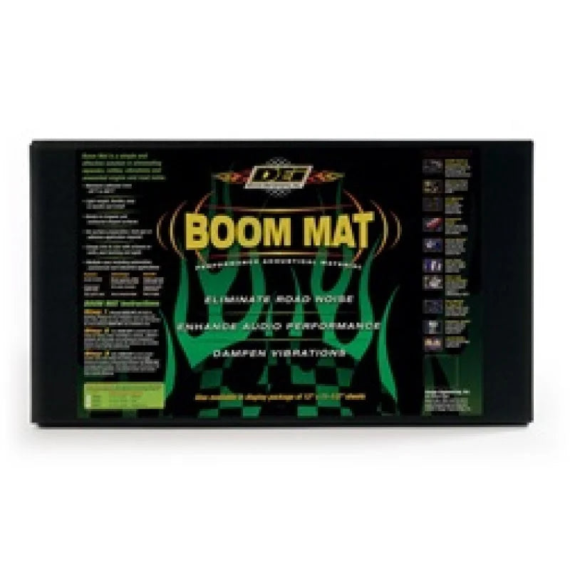 DEI Boom Mat Damping Material 24in x 12.5in x 2mm - 41.7 sq ft 20 Pack - Back View