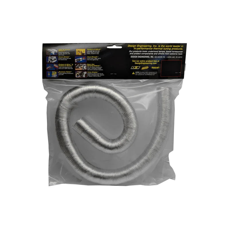 DEI Cool Tube Extreme 1-1/4in x 3ft - Silver - Detail View