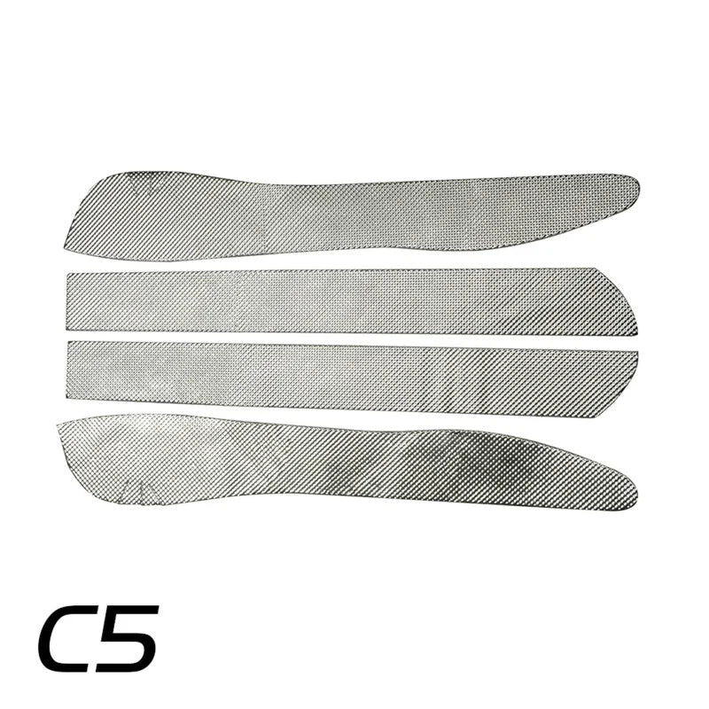 DEI Corvette C5 Trans. Tunnel Shield - Side View