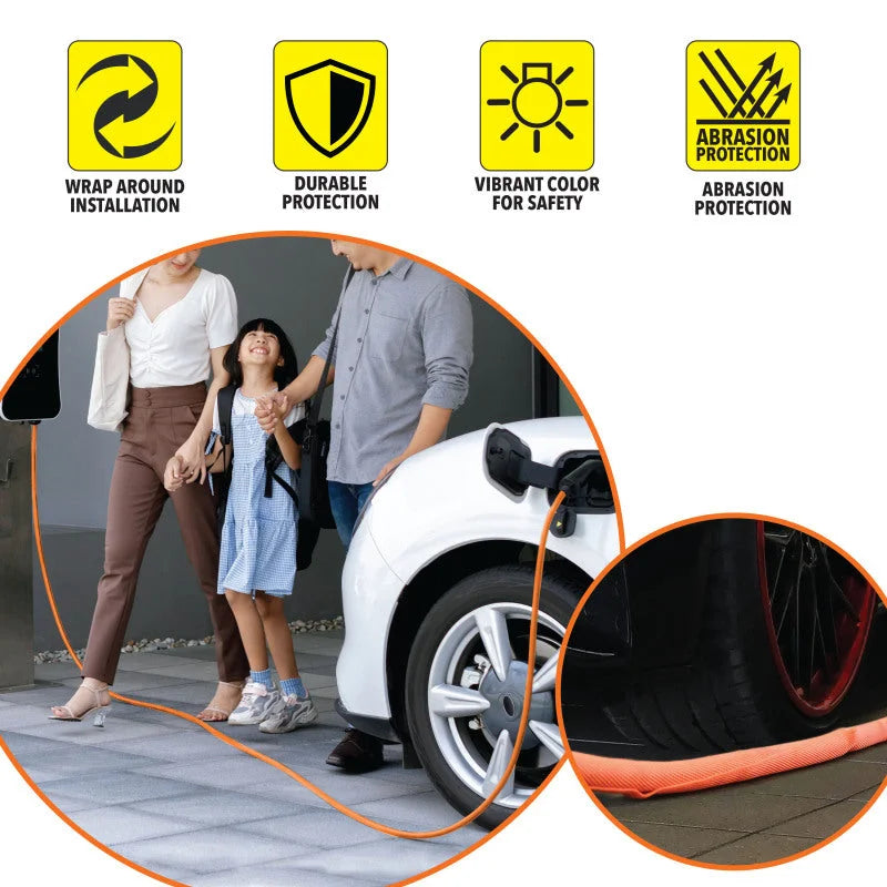 DEI EV Charger Cord Protector - Side View