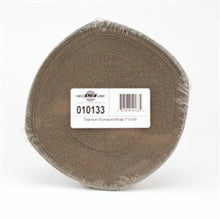 Load image into Gallery viewer, DEI Exhaust Wrap 1in x 100ft - Titanium - Side View