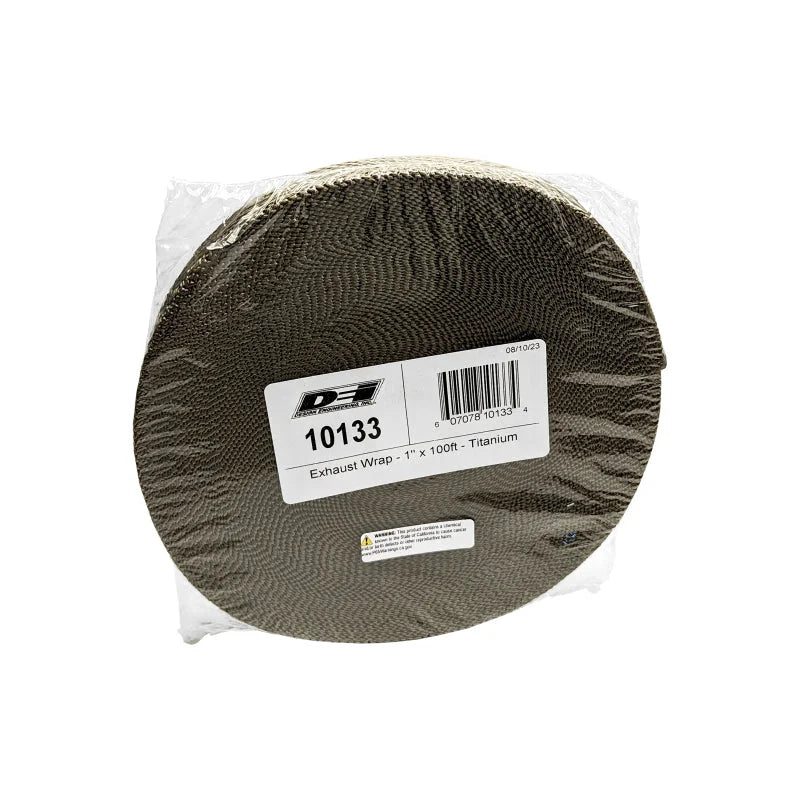 DEI Exhaust Wrap 1in x 100ft - Titanium - Installation View