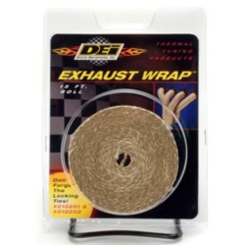 DEI Exhaust Wrap 1in x 15ft - Tan - Installation View