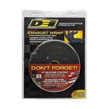 Load image into Gallery viewer, DEI Exhaust Wrap 1in x 50ft - Black - Detail View