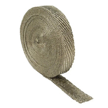 Load image into Gallery viewer, DEI Exhaust Wrap 1in x 50ft - Titanium - Installation View