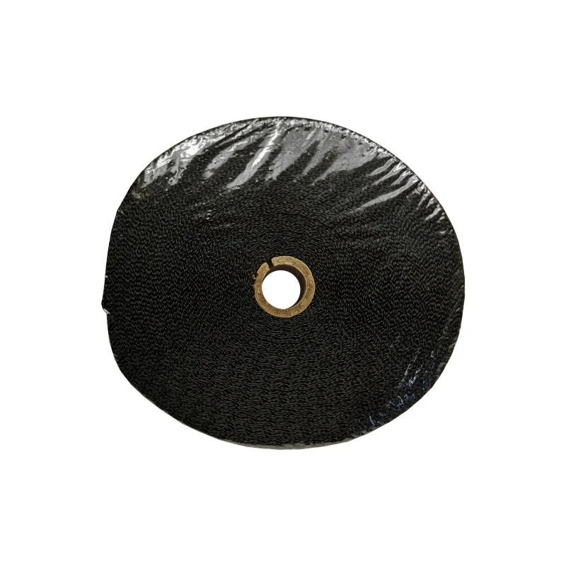 DEI Exhaust Wrap 2in x 100ft - Titanium - Black - Back View