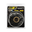 Load image into Gallery viewer, DEI Exhaust Wrap 2in x 15ft - Titanium - Black - Back View