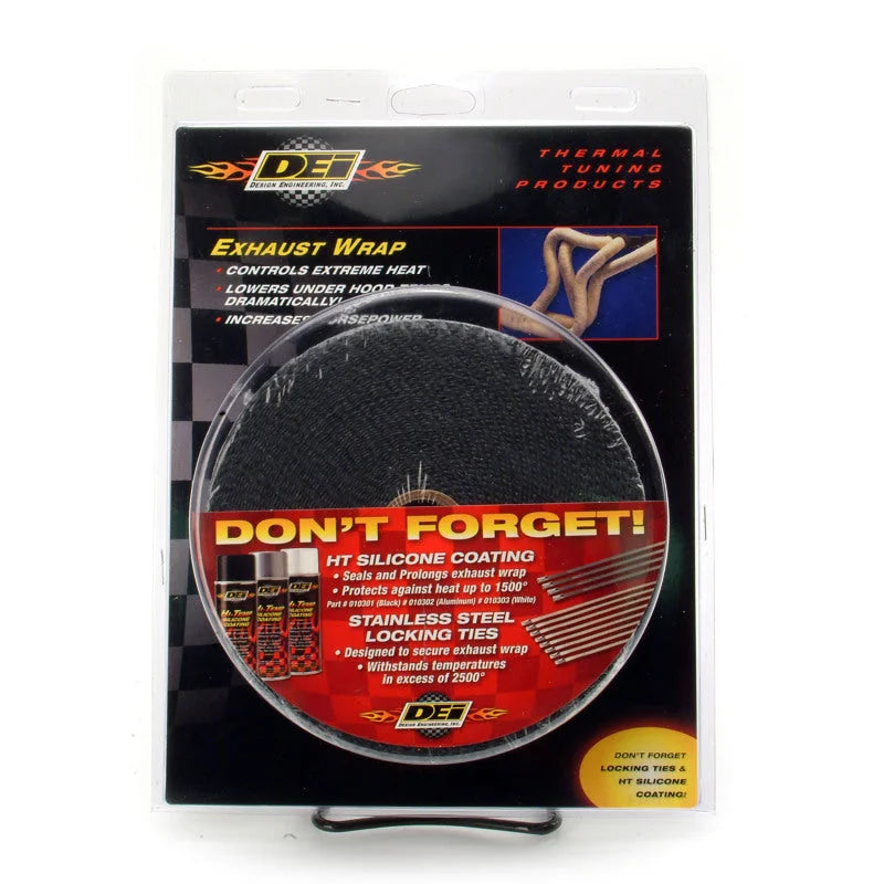 DEI Exhaust Wrap 2in x 50ft - Black - Detail View